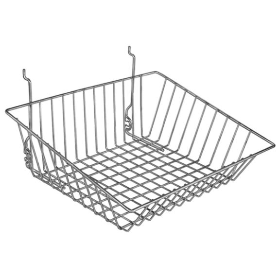 15″ Wide Shallow Sloping Basket 5