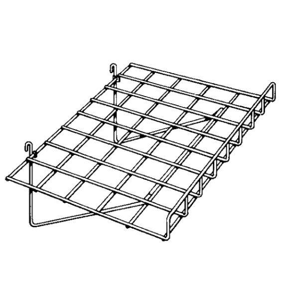 Grid Shelf with Lip 5