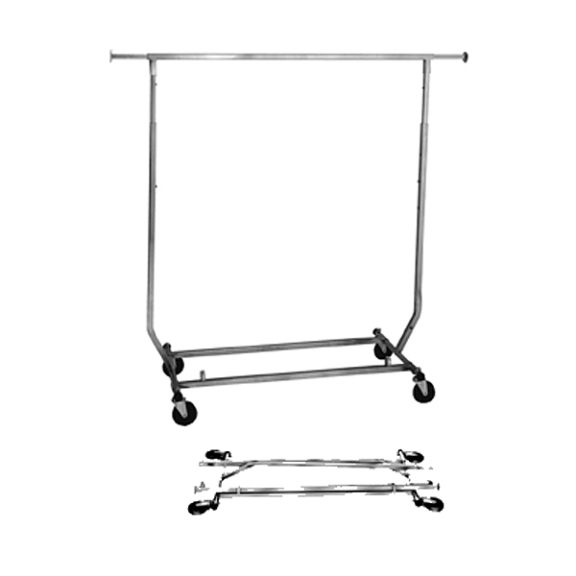 Collapsible Square Tubing Garment Rack 5