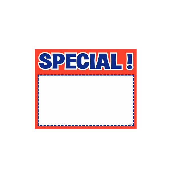 “SPECIAL” Promotional Sign 4