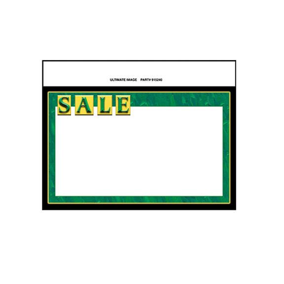 Green “SALE” Card 6