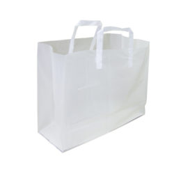 Soft Loop Handle Frosted Bag – 16″ x 12″ x 6″