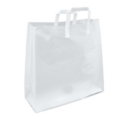Soft Loop Handle Frosted Bag – 16″ x 16″ x 6″