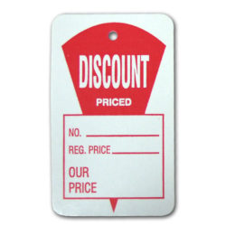 Large Discount Price Tag