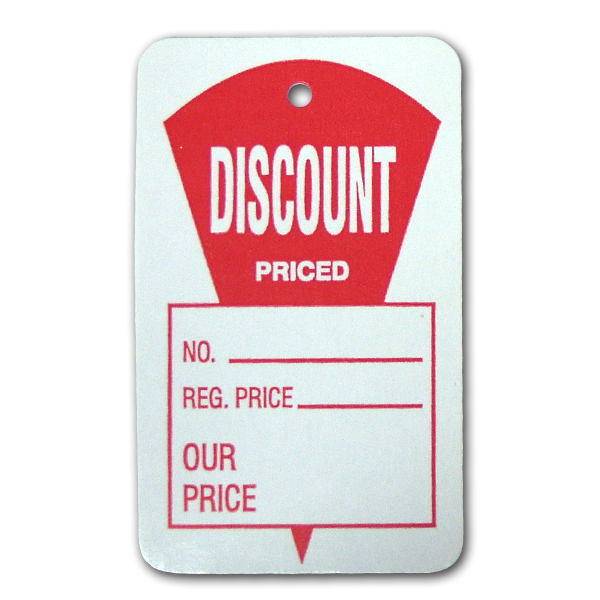 Large Discount Price Tag 4