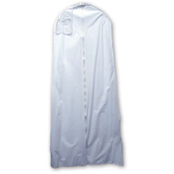 72″ White Zippered Bridal Bag