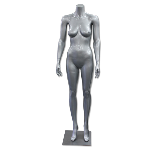 Fiber Glass.. ROXY DISPLAY Headless Female Mannequin Glossy white MD-A2BW1--S 