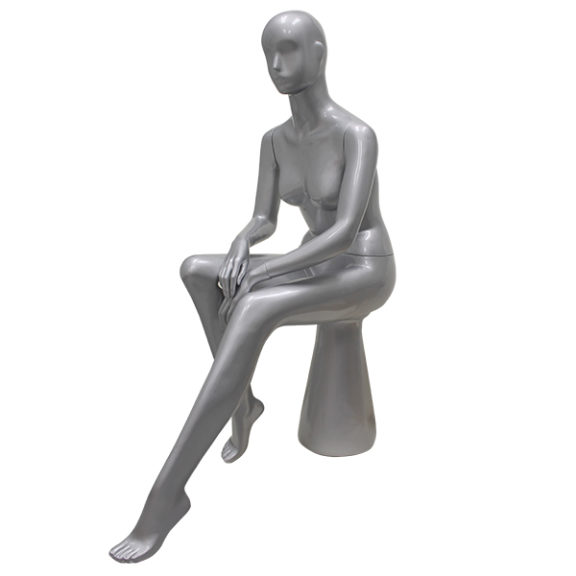 Female Seated Abstract Mannequins 7