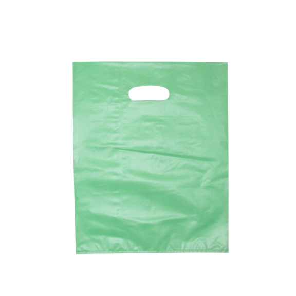 Die Cut Handle Frosted Bag – 12″ x 15″ 7