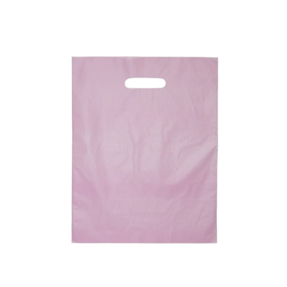 Die Cut Handle Frosted Bag – 12″ x 15″ 8