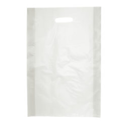 Die Cut Handle Frosted Bag – 14″ x 21″ x 3″