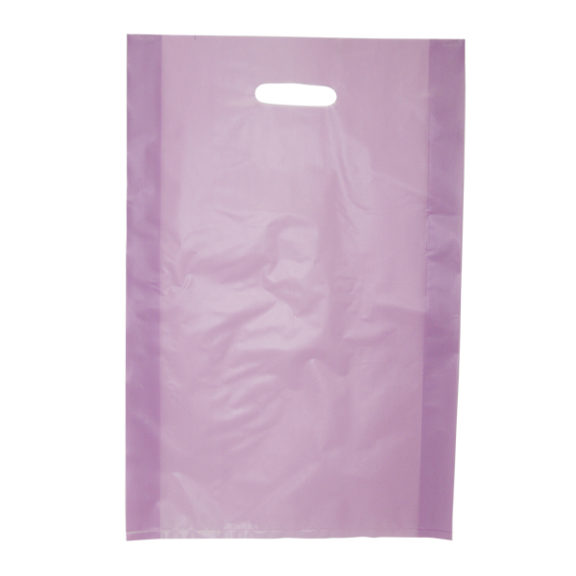 Die Cut Handle Frosted Bag – 14″ x 21″ x 3″ 7