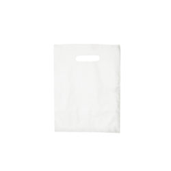 Die Cut Handle Frosted Bag – 9″ x 12″