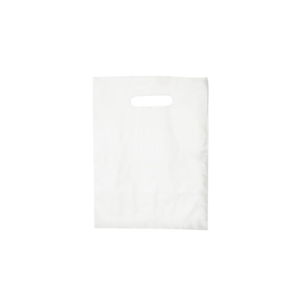 Die Cut Handle Frosted Bag – 9″ x 12″ 5