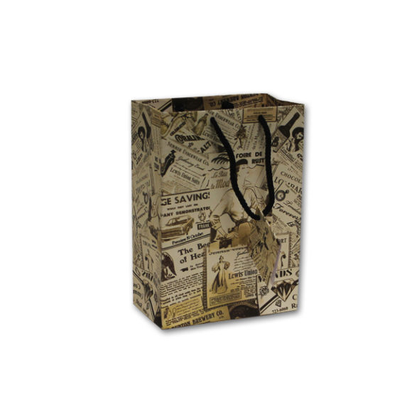 Newsprint Jewelry Euro-Tote Bags 8