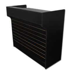 4′ Ledgetop Counter with Slatwall Front