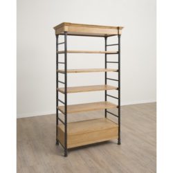 Double Sided Etagere – Single-Distressed Pine