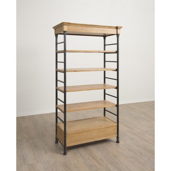 Double Sided Etagere – Single-Distressed Pine 5