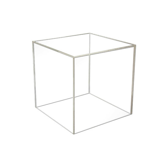 8″ – 5 Sided Acrylic Cube/Bin 5