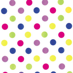 Bright Dots Tissue – 1/2″ Dots