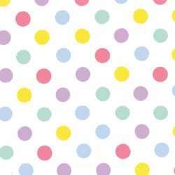 Pastel Dots Tissue – 1/2″ Dots