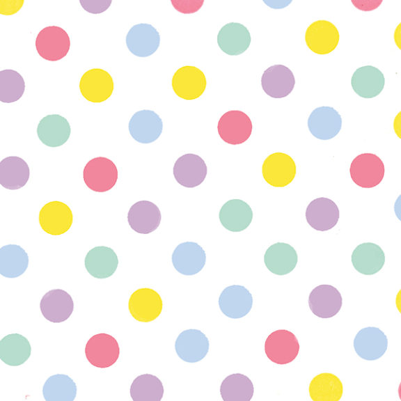 Pastel Dots Tissue – 1/2″ Dots 5