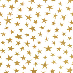Gold Dancing Stars Tissue