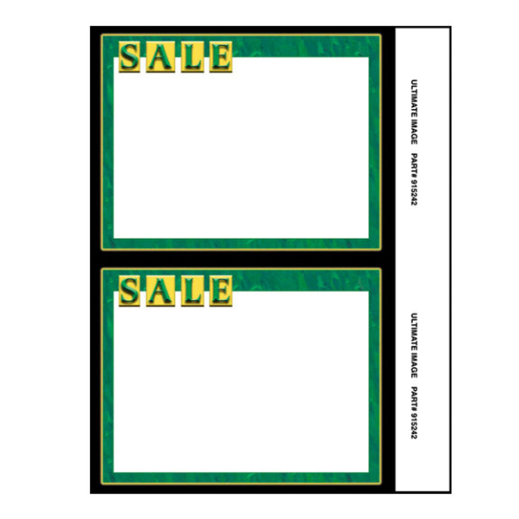 Green “SALE” Card 5