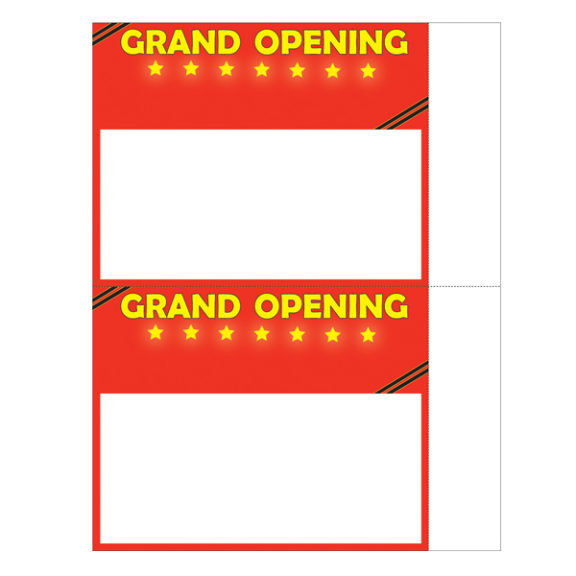 “GRAND OPENING” Sign 5