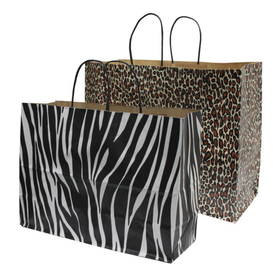Leopard & Zebra Paper Vogue Bag 5
