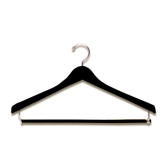 17″ Wood Suit Hanger -H100 Series 9