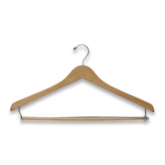 17″ Wood Suit Hanger -H100 Series 7