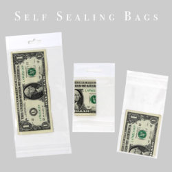 Self Sealing Clear Storage Bags