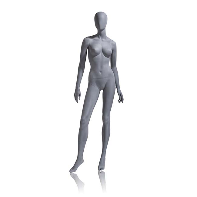 #5010 Female Torso Mannequin Form Display Bust Grey Color 