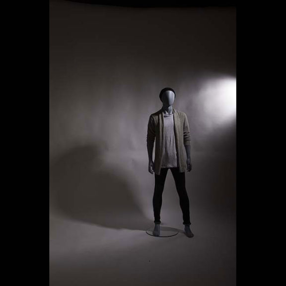 Slate Grey Male Mannequin 7