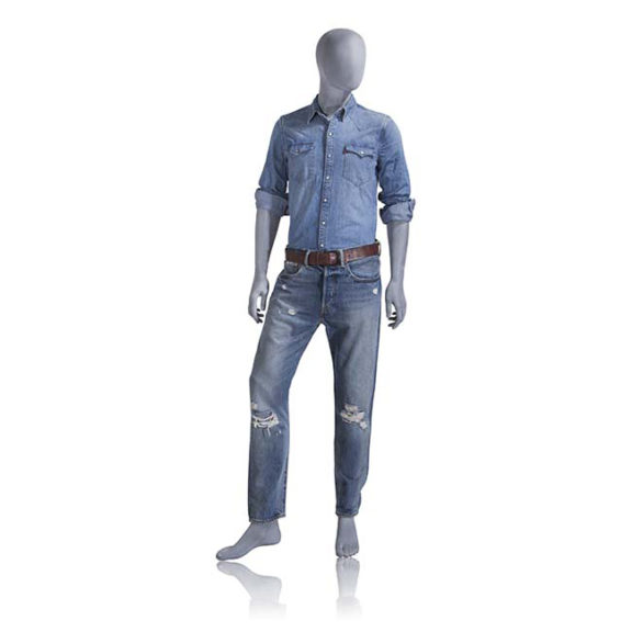 Slate Grey Male Mannequin 6