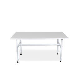 Pipe Series Small Nesting Table in White