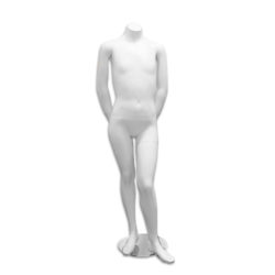 52″ Headless Child Mannequin-Matte White 4